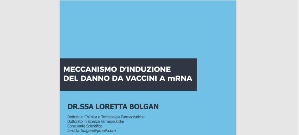 Meccanismo d’induzione del danno da vaccini mRNA